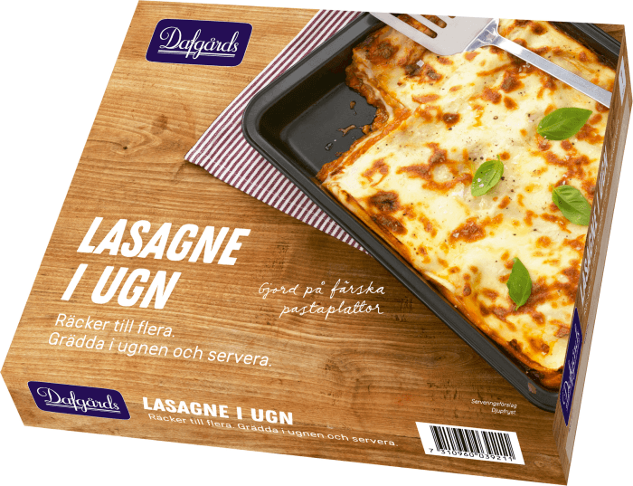 Lasagne Fryst Dafgård