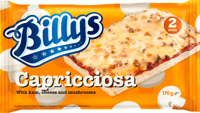 Pan Pizza Capricciosa Fryst