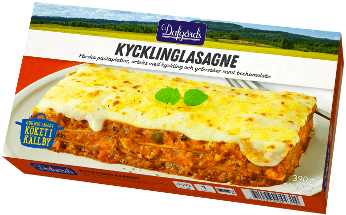 Kycklinglasagne