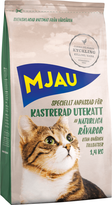 Kattmat Kastrerad Utekatt