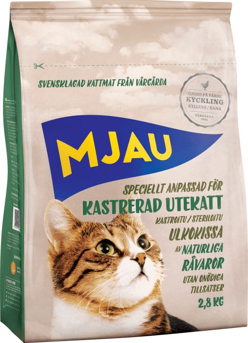 Kattmat Kastrerad utekatt