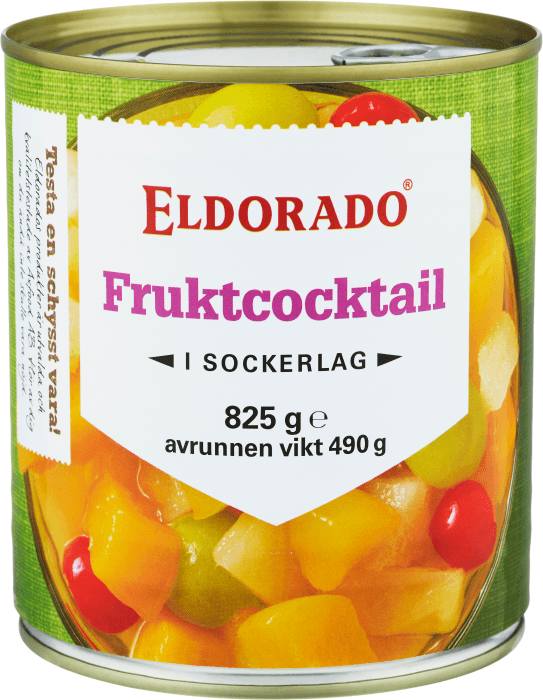 Fruktcocktail i Sockerlag