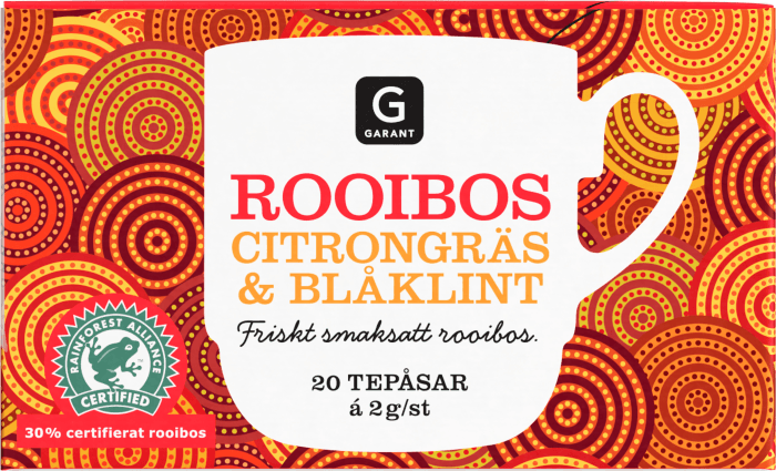Te Rooibos Citrongräs & Blåklint