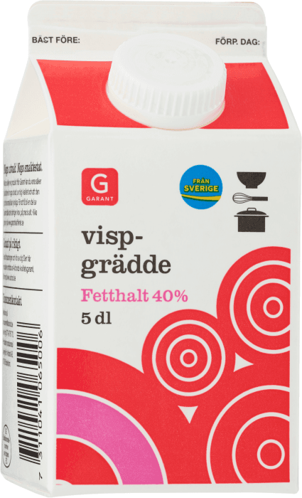 Vispgrädde 40%