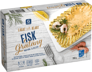 Fiskgratäng Räkor & Dill Fryst MSC