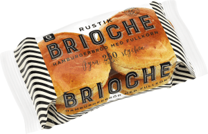 Hamburgerbröd Brioche Rustikt 4-p