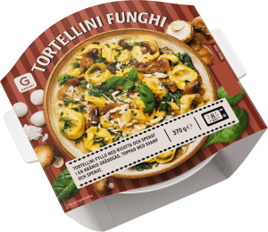 Pastbowl Tortellini Funghi Fryst