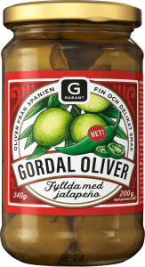 Gordal Oliver Jalapeno