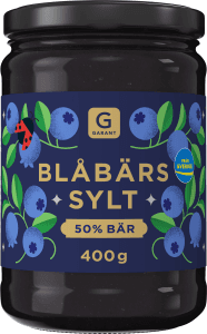 Blåbärssylt 50% Bär