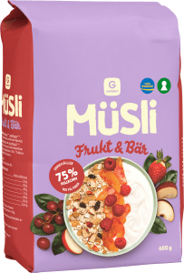 Müsli Frukt & Bär