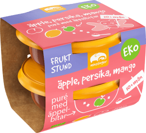 Barnmat Äpple, Persika & Mango 10M 2x110g