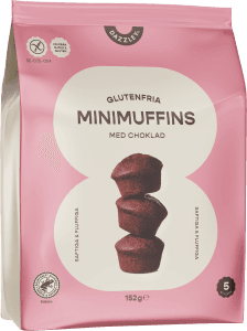 Minimuffin Choklad Glutenfri