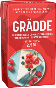Grädde Lång Hållbarhet 30%