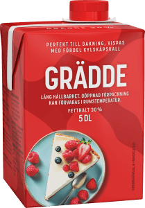 Grädde Lång Hållbarhet 30%