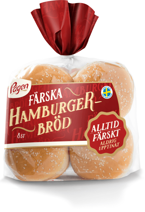 Hamburgerbröd Färska 8-p