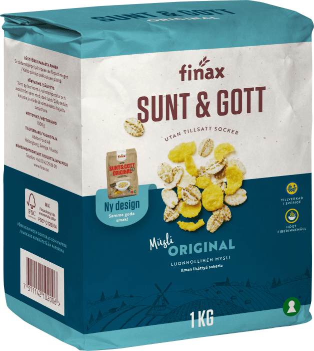 Müsli Sunt & Gott Original