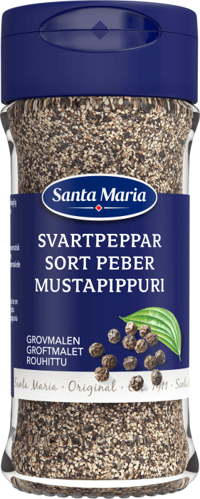 Svartpeppar Grovmalen