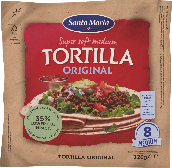 Tortillas Medium 8-p