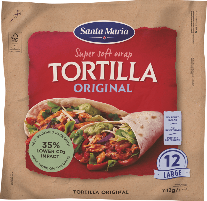 Tortillas Large 12-p