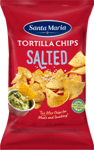 Tortillachips Saltade