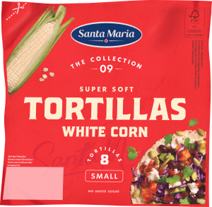 White Corn Tortill small 8s
