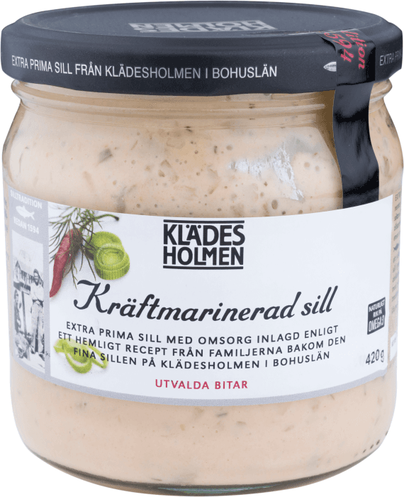 Kräftmarinerad sill