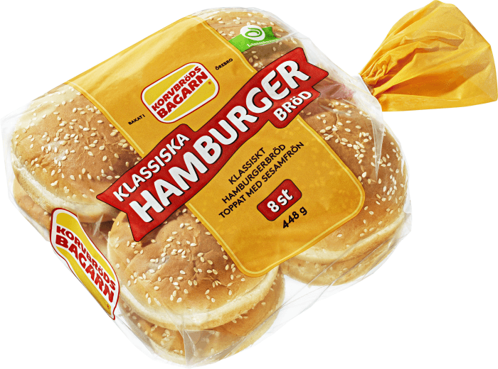 Hamburgerbröd 8-p