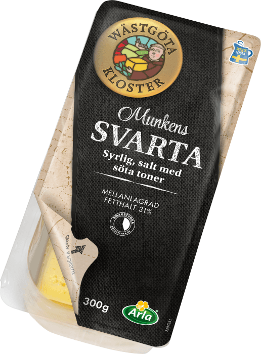 Munkens Svarta 31% Skivad