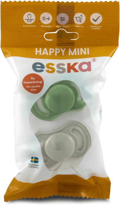 Napp Happy Mini Silikon 0-6 mån