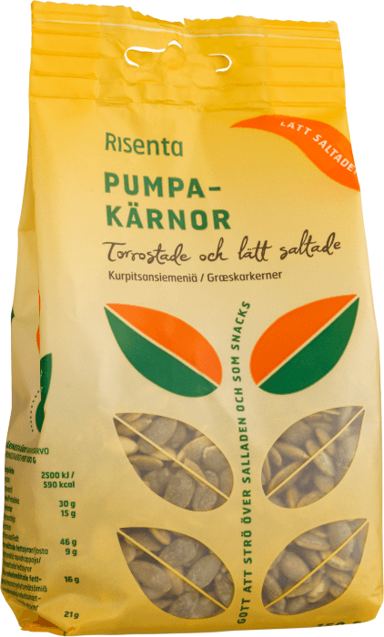 Pumpakärnor Rostade & Saltade