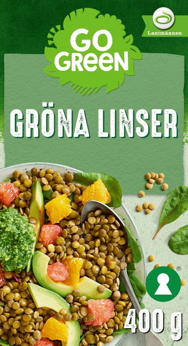 Gröna Linser Torkade