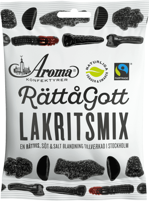 Lakritsmix Rättågott Fairtrade