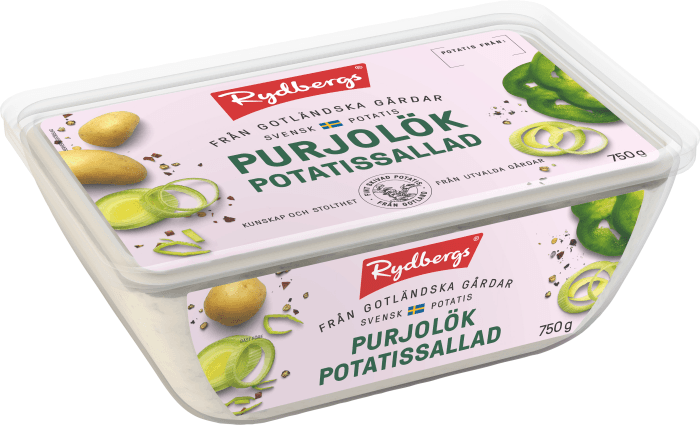 Potatissallad Purjolök