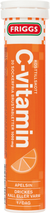 C-vitamin Apelsin sockerfri brustablett