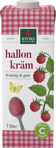Hallonkräm