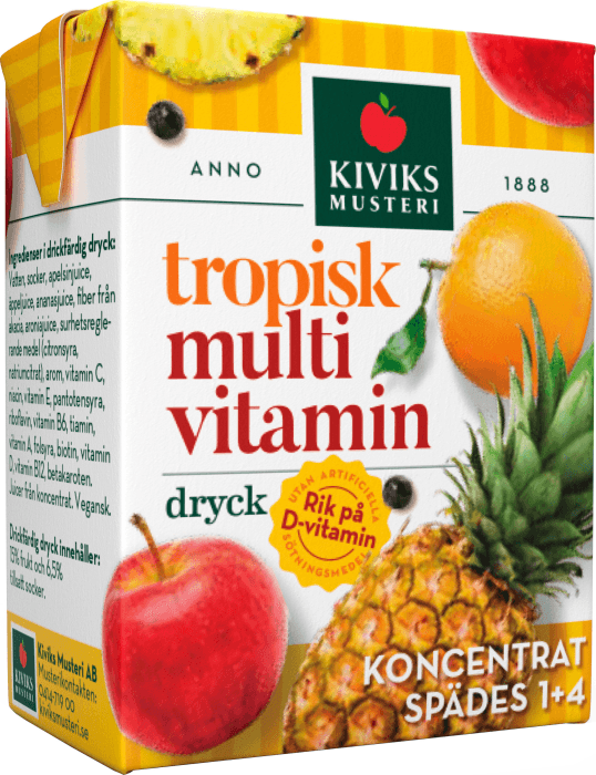 Fruktdryck Tropisk Multivitamin Koncentrat