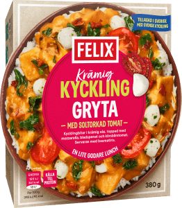 Krämig Kycklinggryta med Soltorkad Tomat Fryst