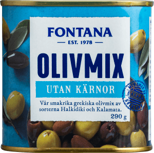 Halkidiki & Kalamata Olivmix utan Kärnor