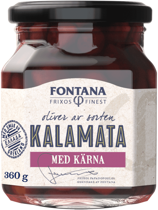 Kalamata Oliver med Kärna
