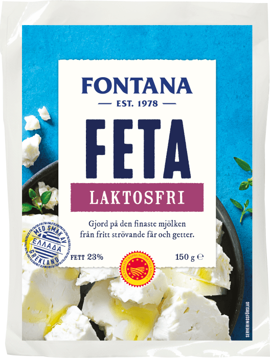 Fetaost Laktosfri 23%