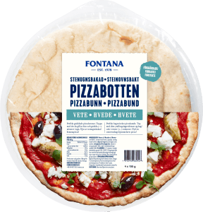Pizzabotten Stenugnsbakad 4-pack