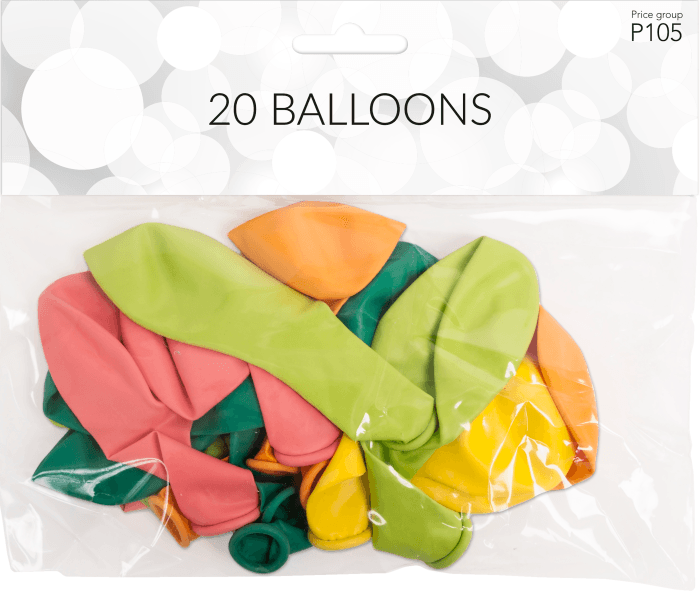 Ballong mix färger