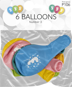 Ballonger Siffra 3
