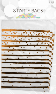 Godispåse Vit/Guldfolie