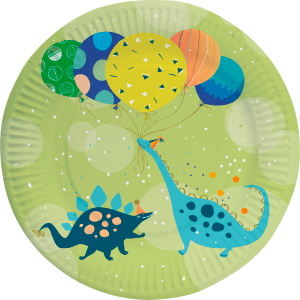 Tallrikar dinosaurie