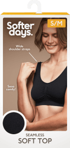 Seamless Top Breda Axelband S/M