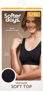 Seamless Top Breda Axelband L/xl