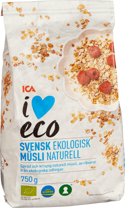 Müsli Naturell Ekologisk