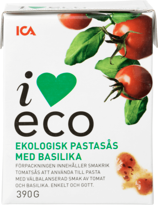 Pastasås Basilika Ekologisk