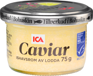 Caviar ishavsrom av lodda